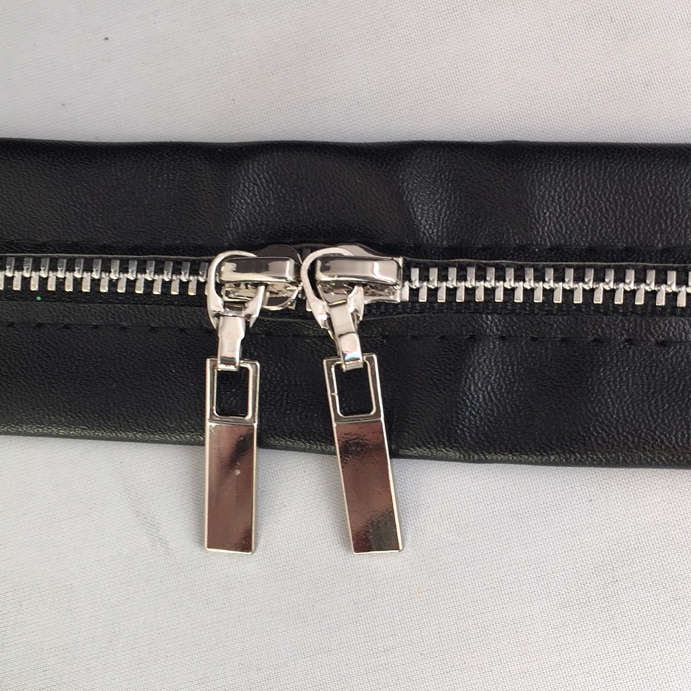 New! Black Punk Zipper Choker - Picture 4 of 8
